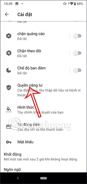 Kako izbrisati zgodovino brskanja na telefonu Android