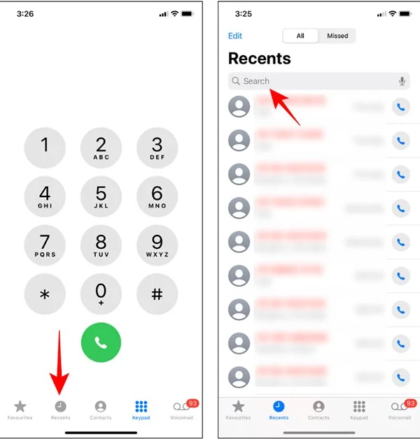 Как да преглеждате и изтривате историята на обажданията на iPhone