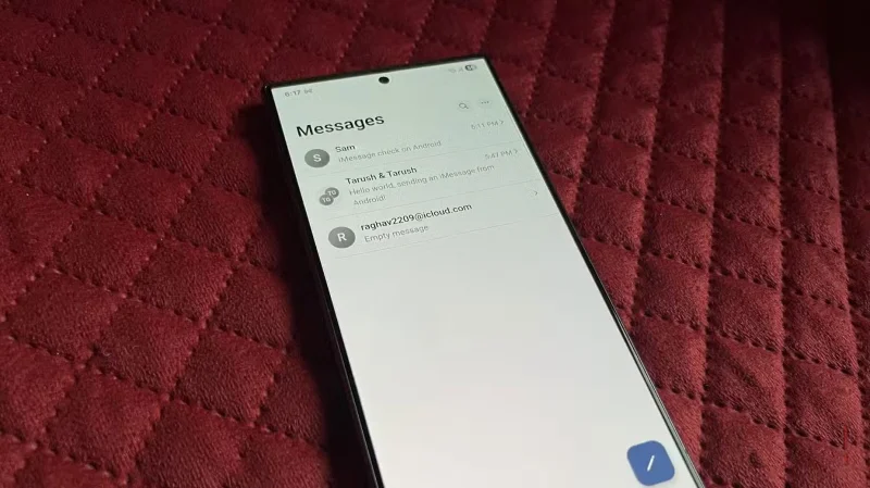 Kako pošiljati sporočila prek iMessage v napravah Android