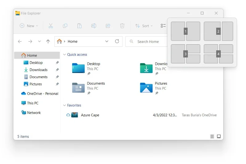 Windows 11 22H2: Оновлення Moment 1 з багатьма помітними функціями