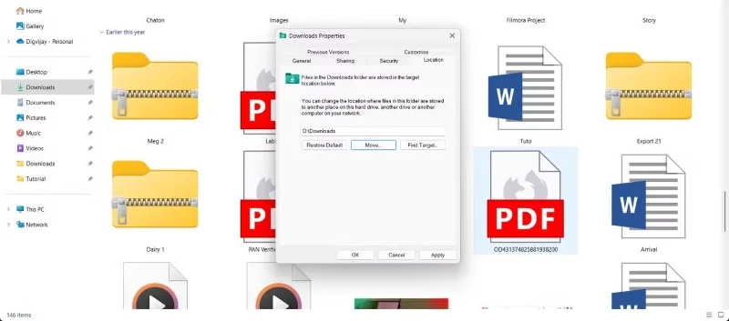 Навіщо змінювати місце завантаження за замовчуванням у Windows 11?