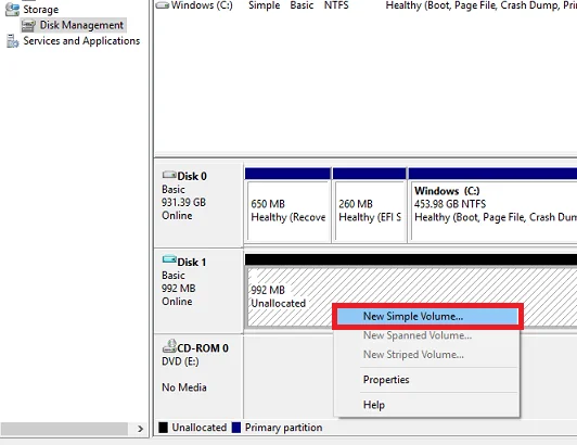 Tukaj je opisano, kako ustvariti virtualni trdi disk (virtualni trdi disk) v sistemu Windows 10
