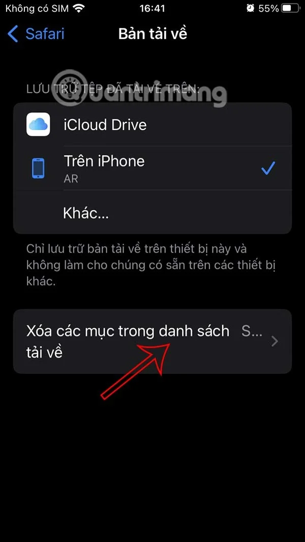 Πώς να αλλάξετε την τοποθεσία λήψης στο Safari για iPhone