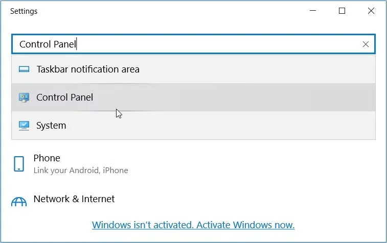 Kako odpreti nadzorno ploščo v sistemu Windows 11