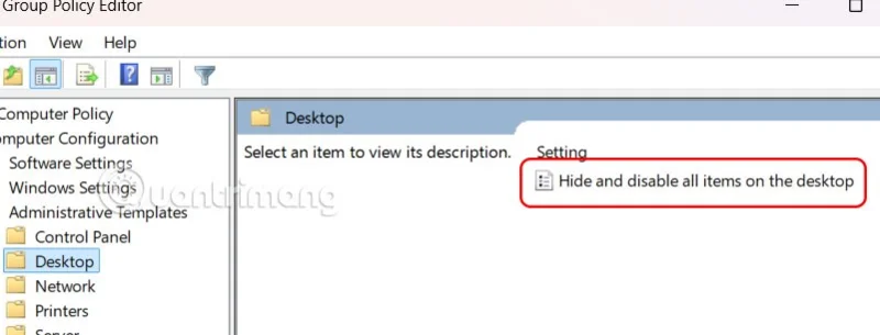 Kako skriti ikone na namizju sistema Windows 11?