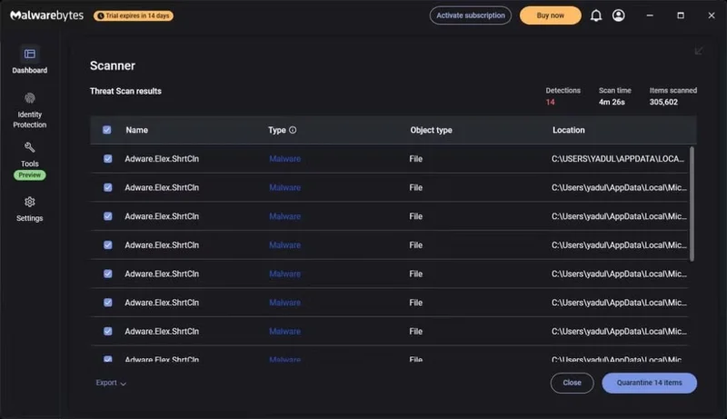 5 brezplačnih orodij za iskanje vohunske in oglaševalske programske opreme v računalniku
