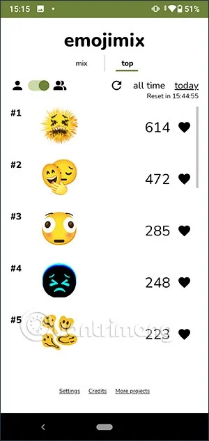Kako uporabljati Emojimix za združevanje edinstvenih emotikonov