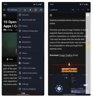 Triki za učinkovito uporabo Chroma v sistemu Android, ki jih morda ne poznate