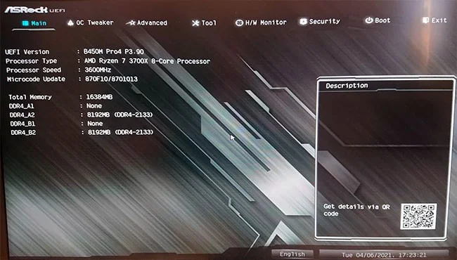 Aktivér XMP for at optimere RAM-hastigheden