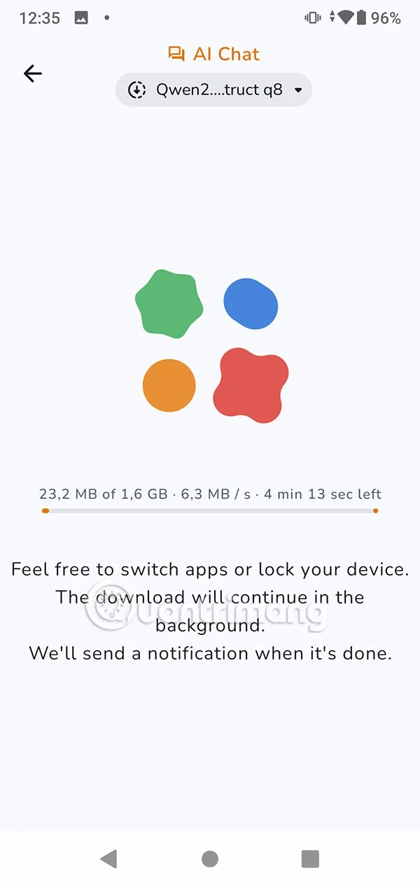 Nasveti za uporabo klepetalnega robota z umetno inteligenco brez internetne povezave