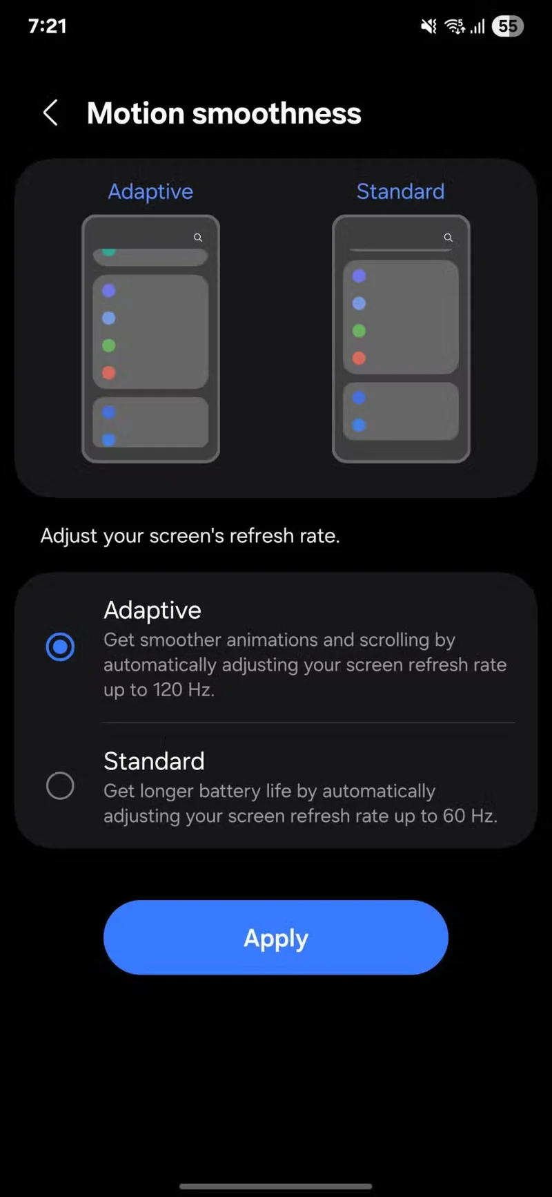 Zaradi teh nastavitev je prehod na Samsung veliko boljši. Zaradi teh nastavitev je prehod na Samsung veliko boljši.