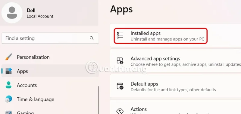 Kako ponastaviti aplikacije v računalnikih z operacijskim sistemom Windows