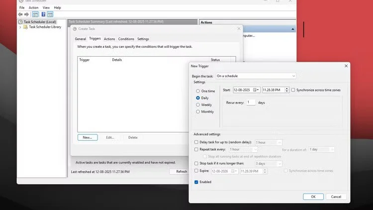 Sådan konfigurerer du automatisk computerrensning