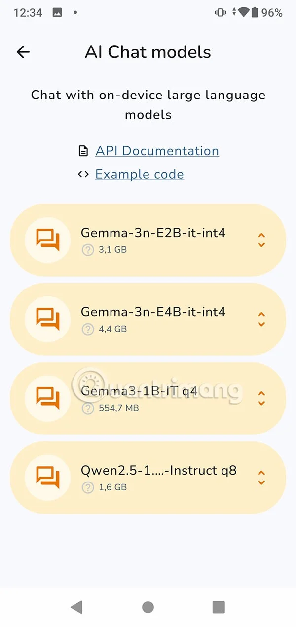 Nasveti za uporabo klepetalnega robota z umetno inteligenco brez internetne povezave