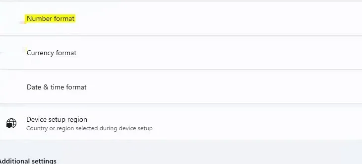 Jak změnit formát čísel ve Windows 11