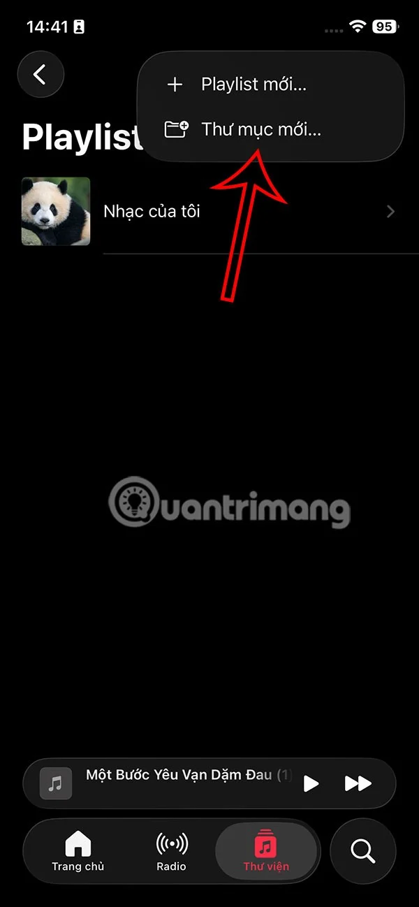 Apple Music -soittolistakansion luominen