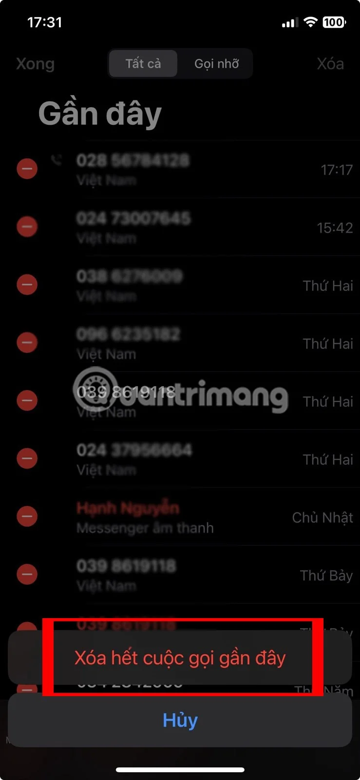 Как да преглеждате и изтривате историята на обажданията на iPhone