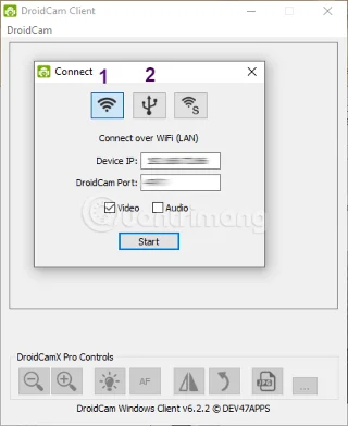 Sådan bruger du DroidCam til at forvandle din telefon til et webcam til din computer