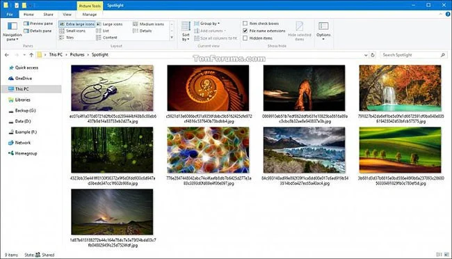 Як завантажити зображення екрана блокування Windows 10 з Spotlight на комп'ютер