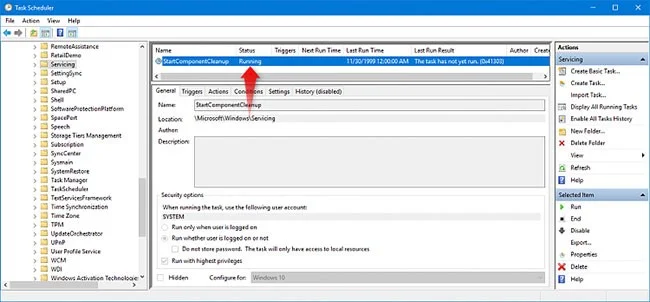 Vyčistěte složku WinSxS a uvolněte tak místo ve Windows