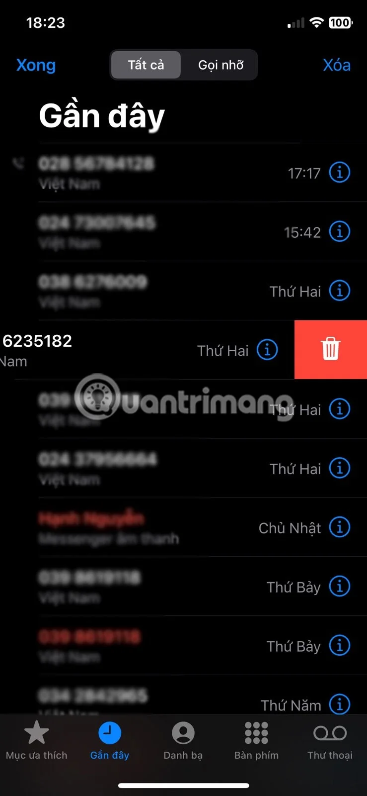 Как да преглеждате и изтривате историята на обажданията на iPhone