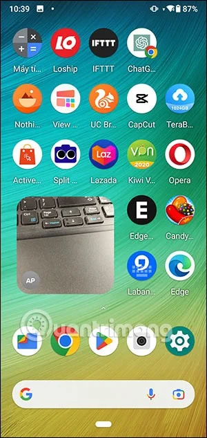 Kako uporabljati pripomoček Locket za Android Kako uporabljati pripomoček Locket za Android