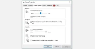 Jak opravit mizení ukazatele myši ve Windows