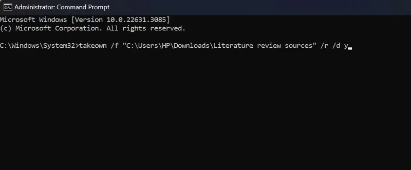 Instruktioner til at rette fejlen "Adgang nægtet" ved adgang til filer eller mapper i Windows