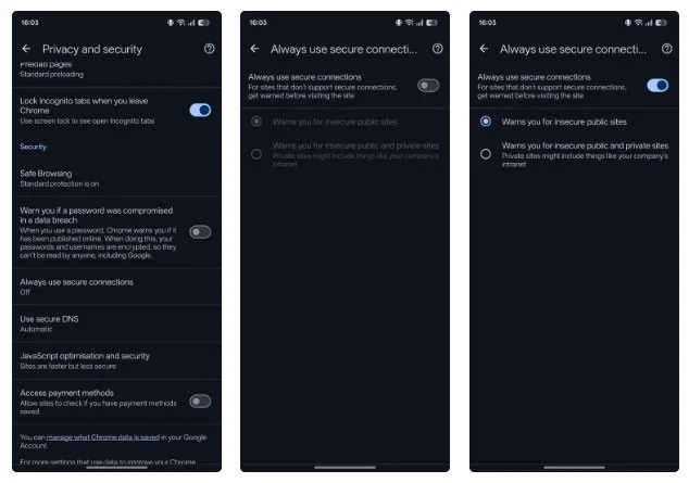 Triki za učinkovito uporabo Chroma v sistemu Android, ki jih morda ne poznate