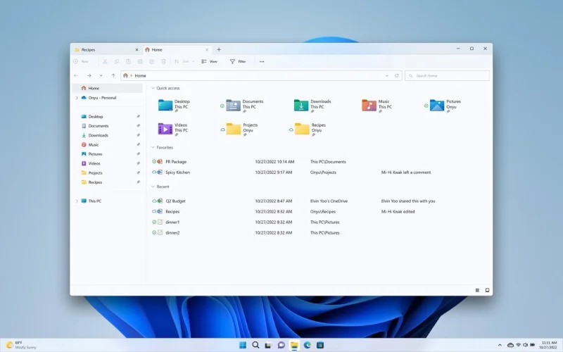 Windows 11 22H2: Оновлення Moment 1 з багатьма помітними функціями
