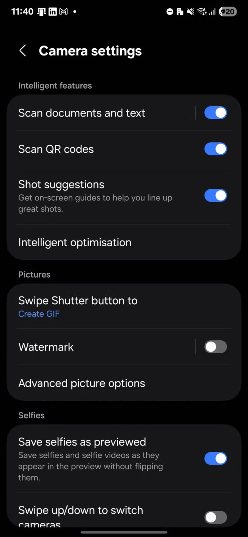 6 skritih trikov, ki jih lahko uporabite pri Samsungovih fotoaparatih