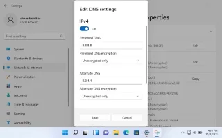 Jak změnit DNS server ve Windows 11