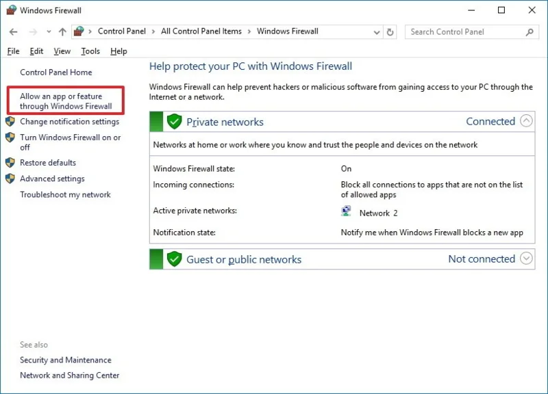 Pokyny pro nastavení a správu FTP serveru ve Windows 10