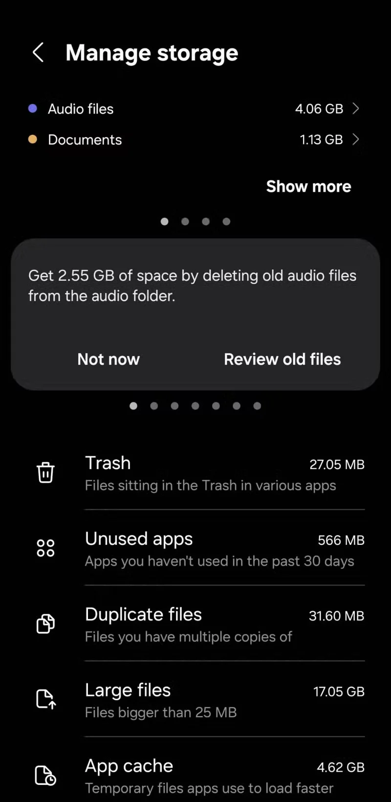 Kako dobiti nazaj 22 GB pomnilnika telefona Samsung, ne da bi izbrisali pomembne podatke Kako dobiti nazaj 22 GB pomnilnika telefona Samsung, ne da bi izbrisali pomembne podatke
