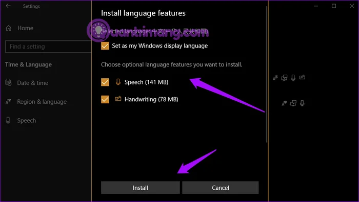 Sådan repareres manglende sproglinje i Windows 10