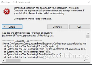 Як виправити помилку «Виник необроблений виняток» у Windows 10