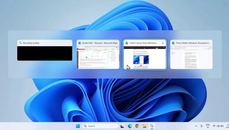 8 skritih potez sledilne ploščice sistema Windows, ki bodo vaš delovni proces pospešile bliskovito
