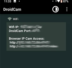 Kaip naudoti „DroidCam“, kad paverstumėte telefoną kompiuterio internetine kamera