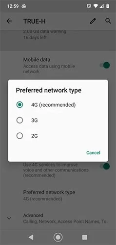 Kaj storiti, če mobilni podatki ne delujejo na napravi Android?