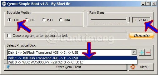 Kako preveriti, ali je bil zagonski USB-naprava uspešno ustvarjena?