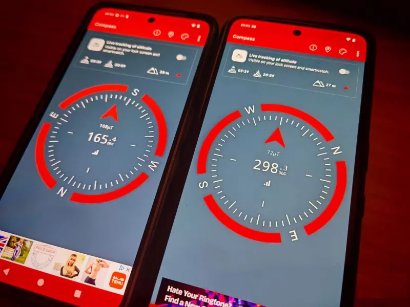 Hvorfor du ikke blindt skal stole på kompasset på din telefon?