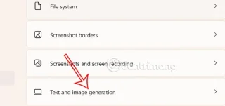 Jak zobrazit aplikace pro tvorbu textu a obrázků ve Windows 11