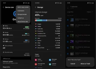 Sådan frigør du plads på Android