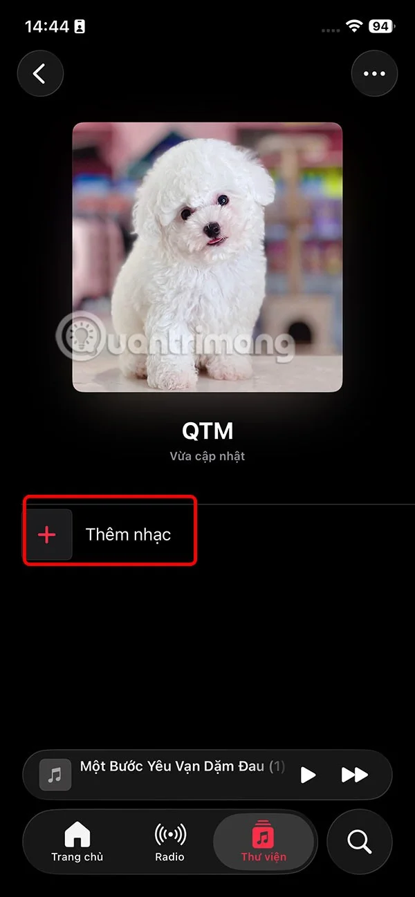 Apple Music -soittolistakansion luominen