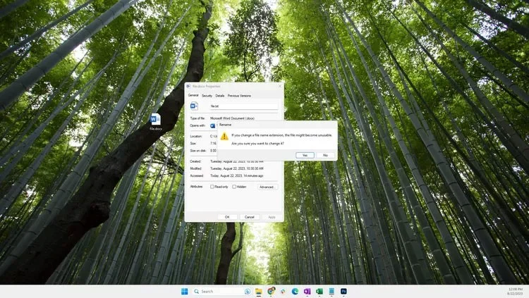 4 måder at ændre filudvidelser i Windows 11