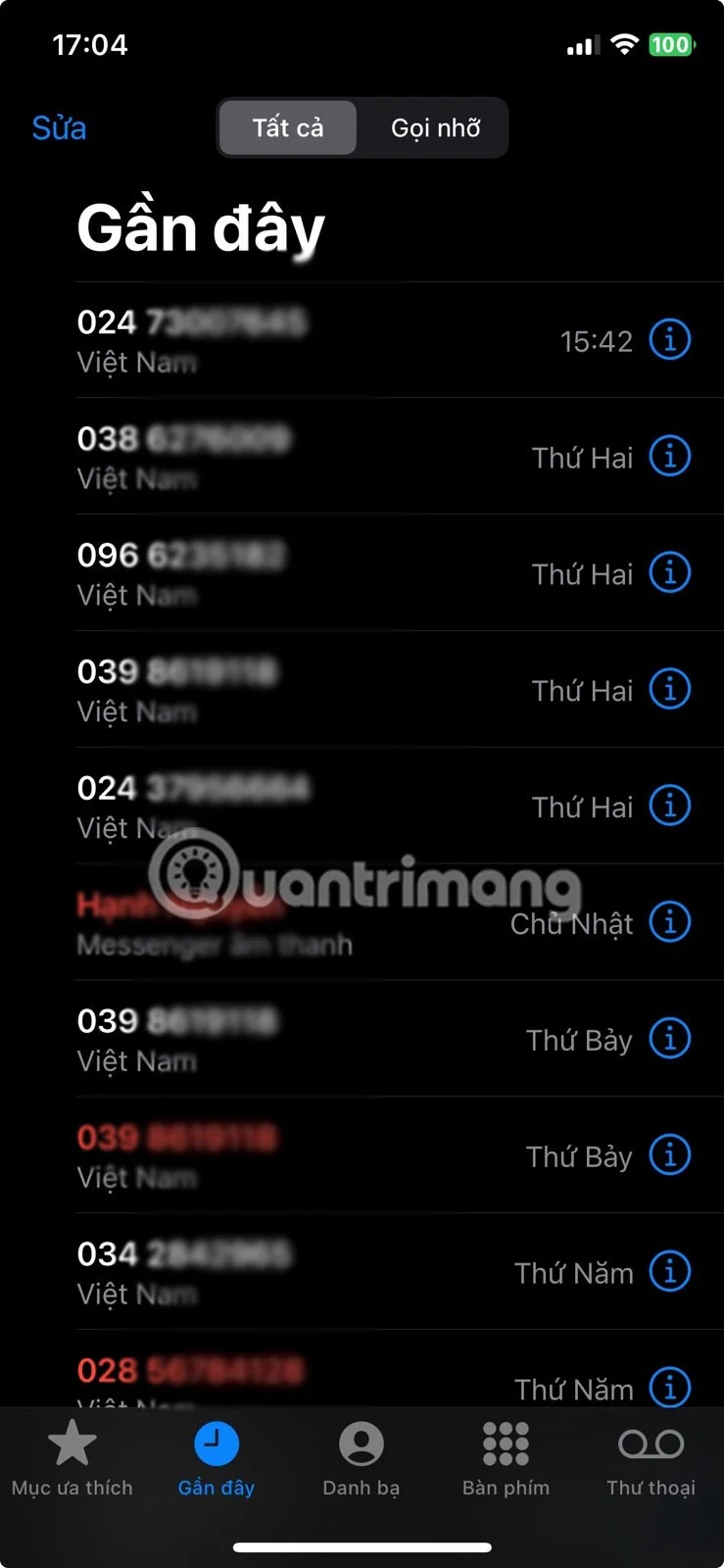 Как да преглеждате и изтривате историята на обажданията на iPhone