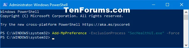 Kako dodati izjeme v programu Windows Defender v sistemu Windows 10