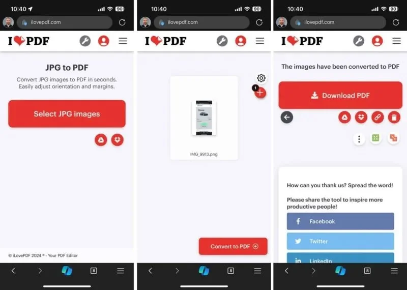 Как да конвертирате снимки в PDF на iPhone изключително лесно