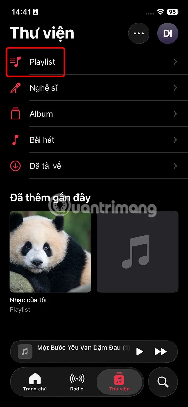 Apple Music -soittolistakansion luominen