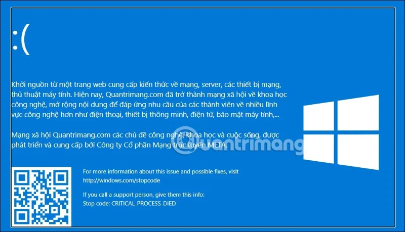 Kako ustvariti modri zaslon smrti (BSOD), da bi potegali svoje prijatelje